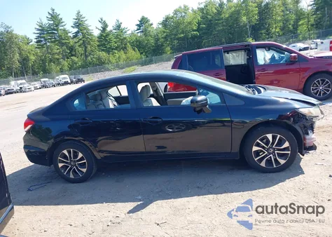 2015 Honda Civic Ex from USA, damaged, VIN 19XFB2F83FE223338